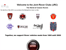 Tablet Screenshot of jointroverclubs.org.uk